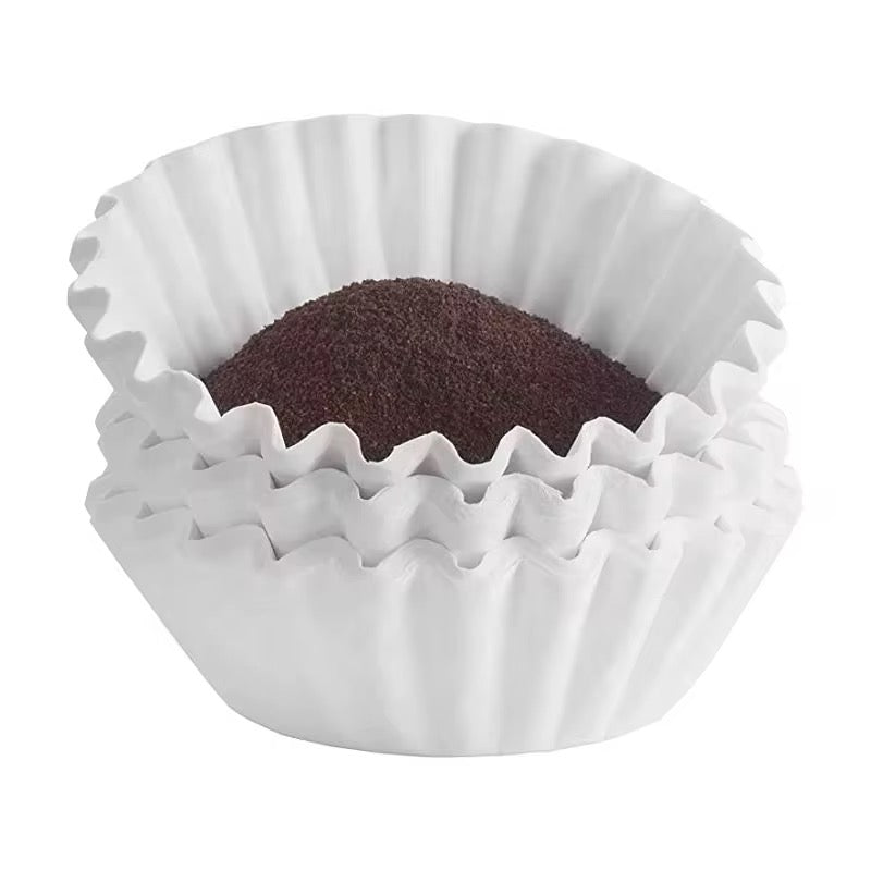 100 Count&nbsp; &nbsp;- 8-12 Cup Basket Coffee Filters (Natural Unbleached